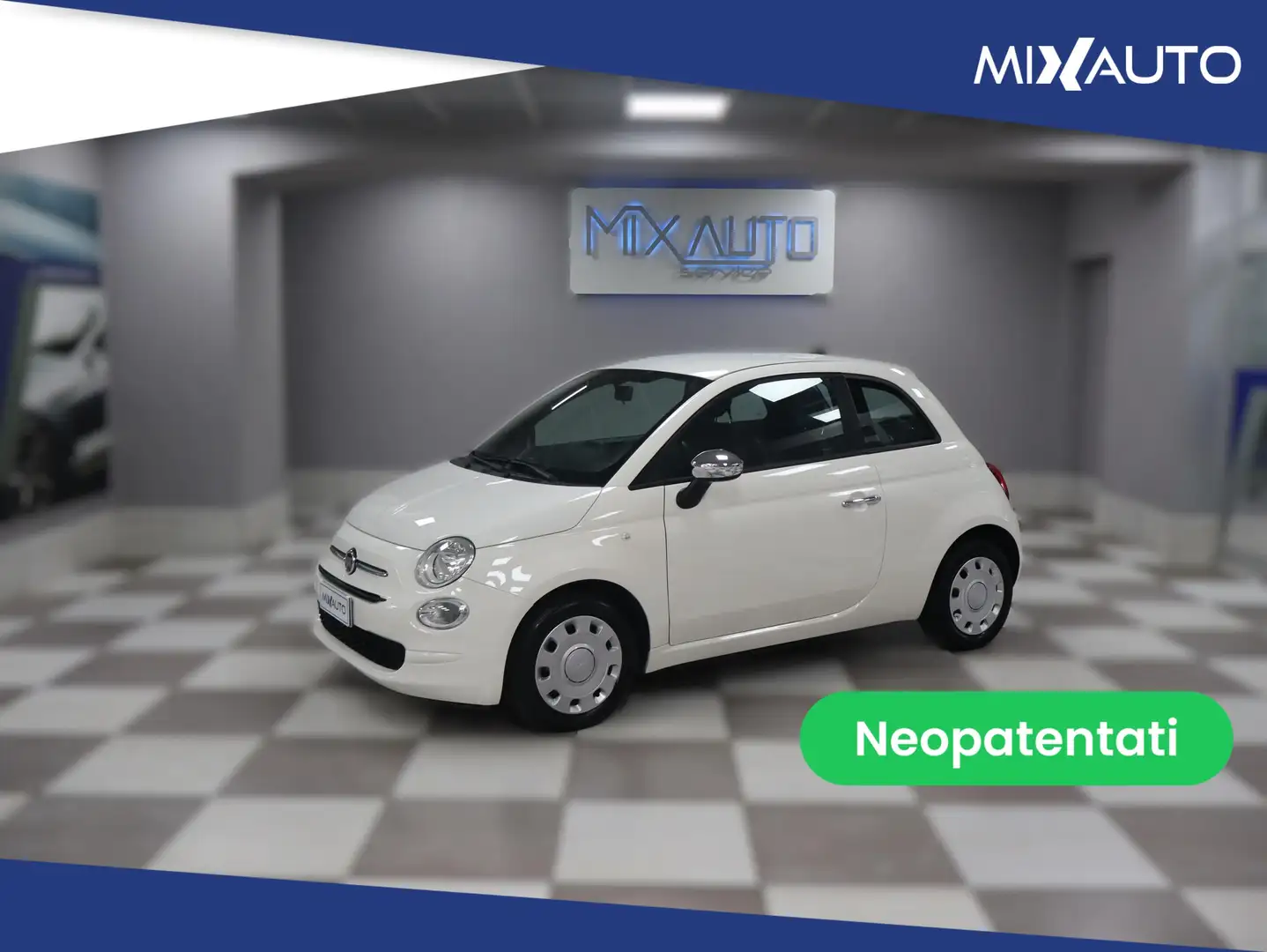Fiat 500 1.2 Pop EasyPower GPL 69CV Alb - 1