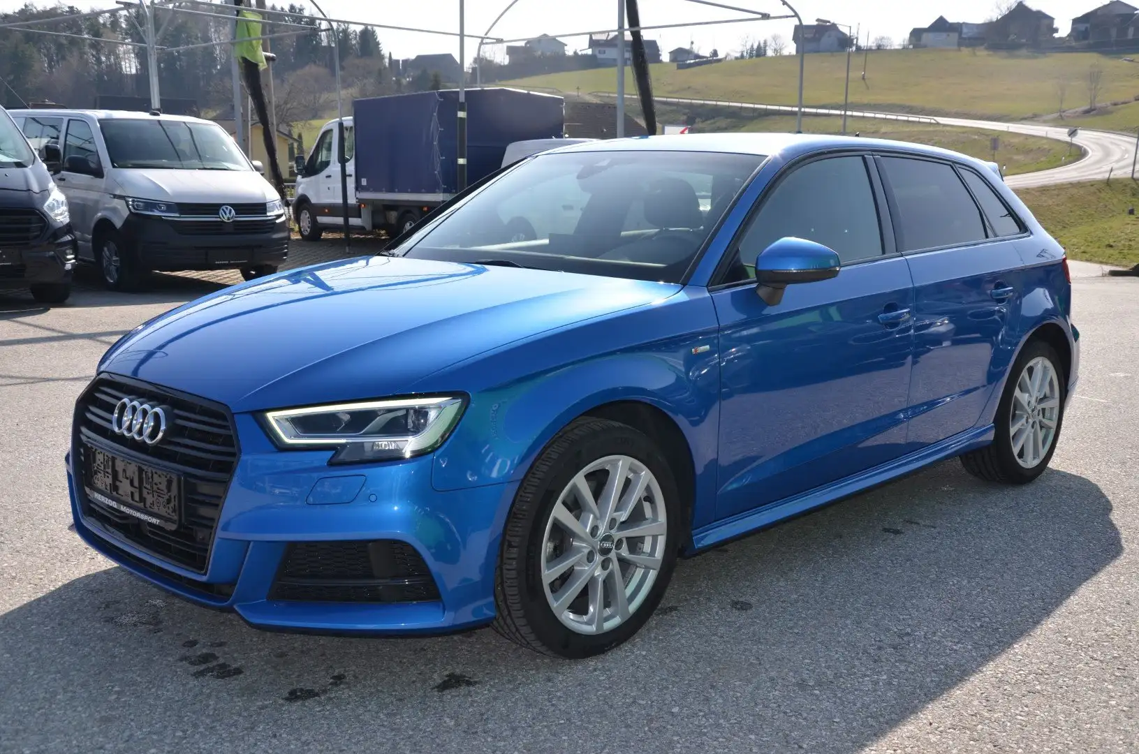Audi A3 A3 SB 35TDI S-tronic S-LINE design LED T-LEDER 1.B Blau - 2