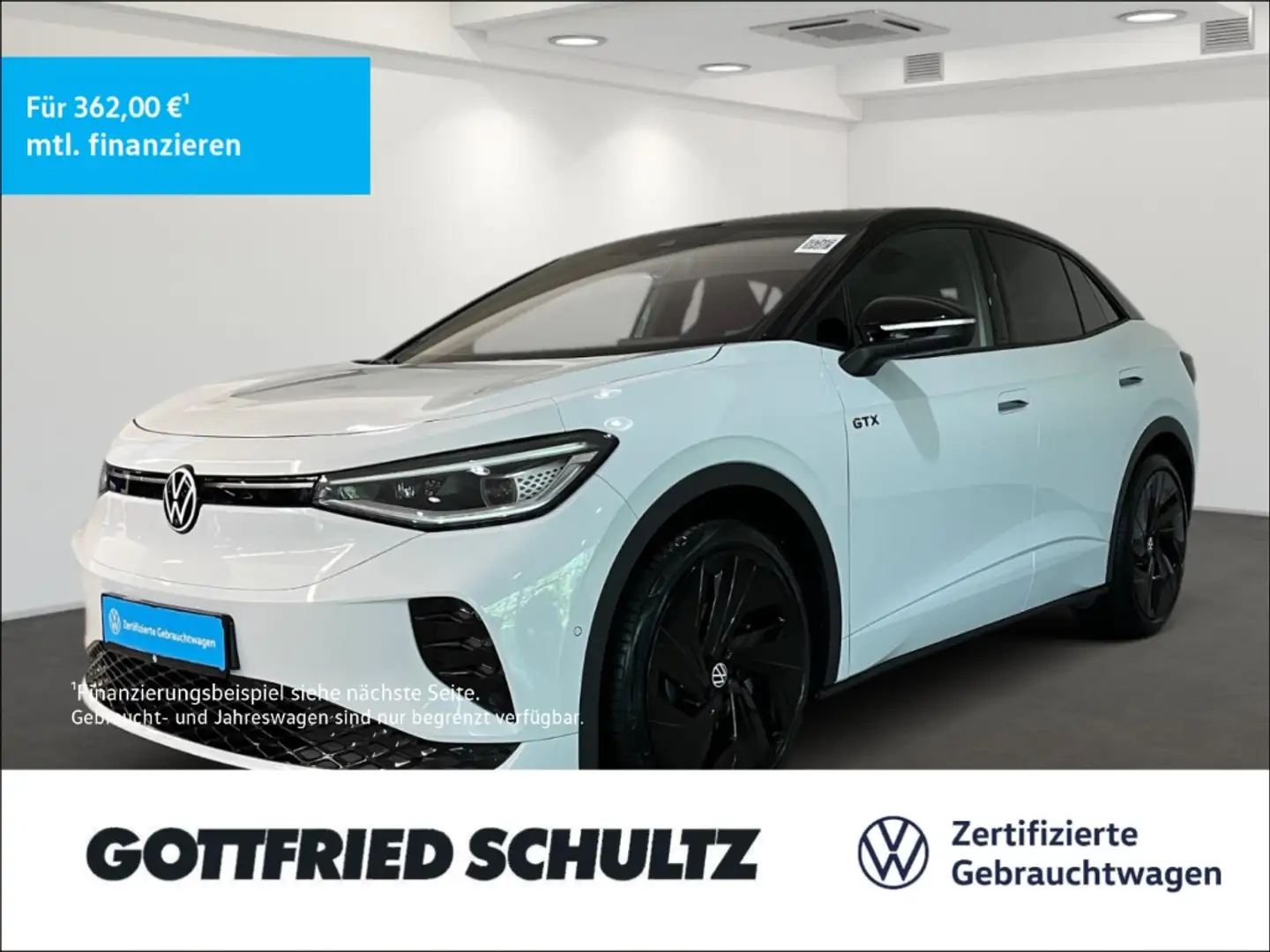 Volkswagen ID.5 GTX 250 kW 4Motion IQ.DRIVE Rear View AHK-klappbar Alb - 1