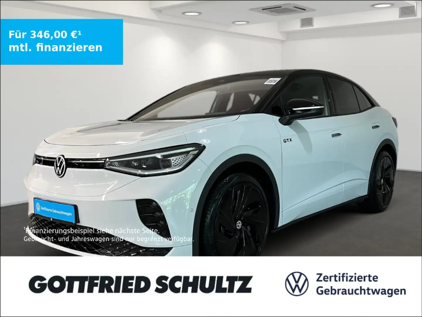 Volkswagen ID.5 GTX 250 kW 4Motion IQ.DRIVE Rear View AHK-klappbar Weiß - 1