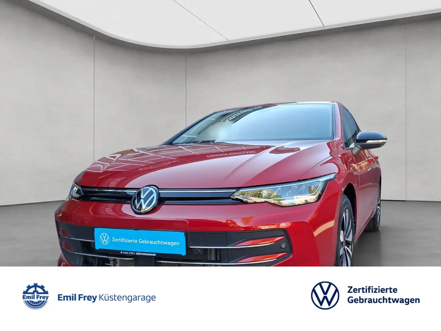 Volkswagen Golf VIII 1.5 eTSI DSG Goal GJR ACC SHZ PDC 360° Rot - 1