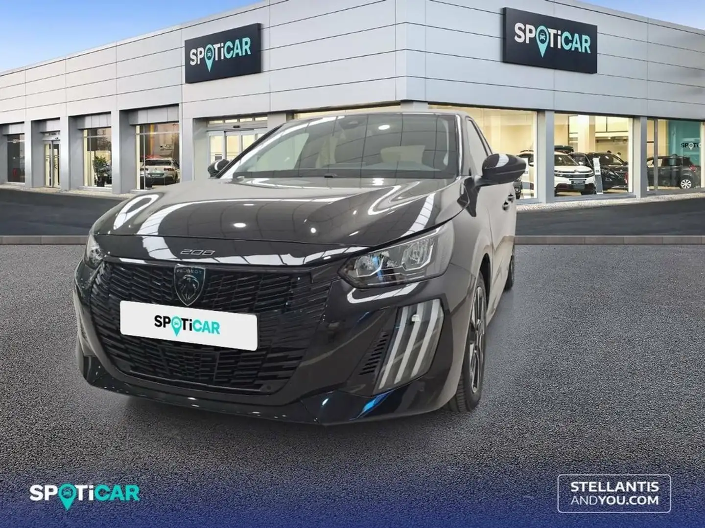 Peugeot 208 HYBRID 100 eDCS6 Allure Nero - 1
