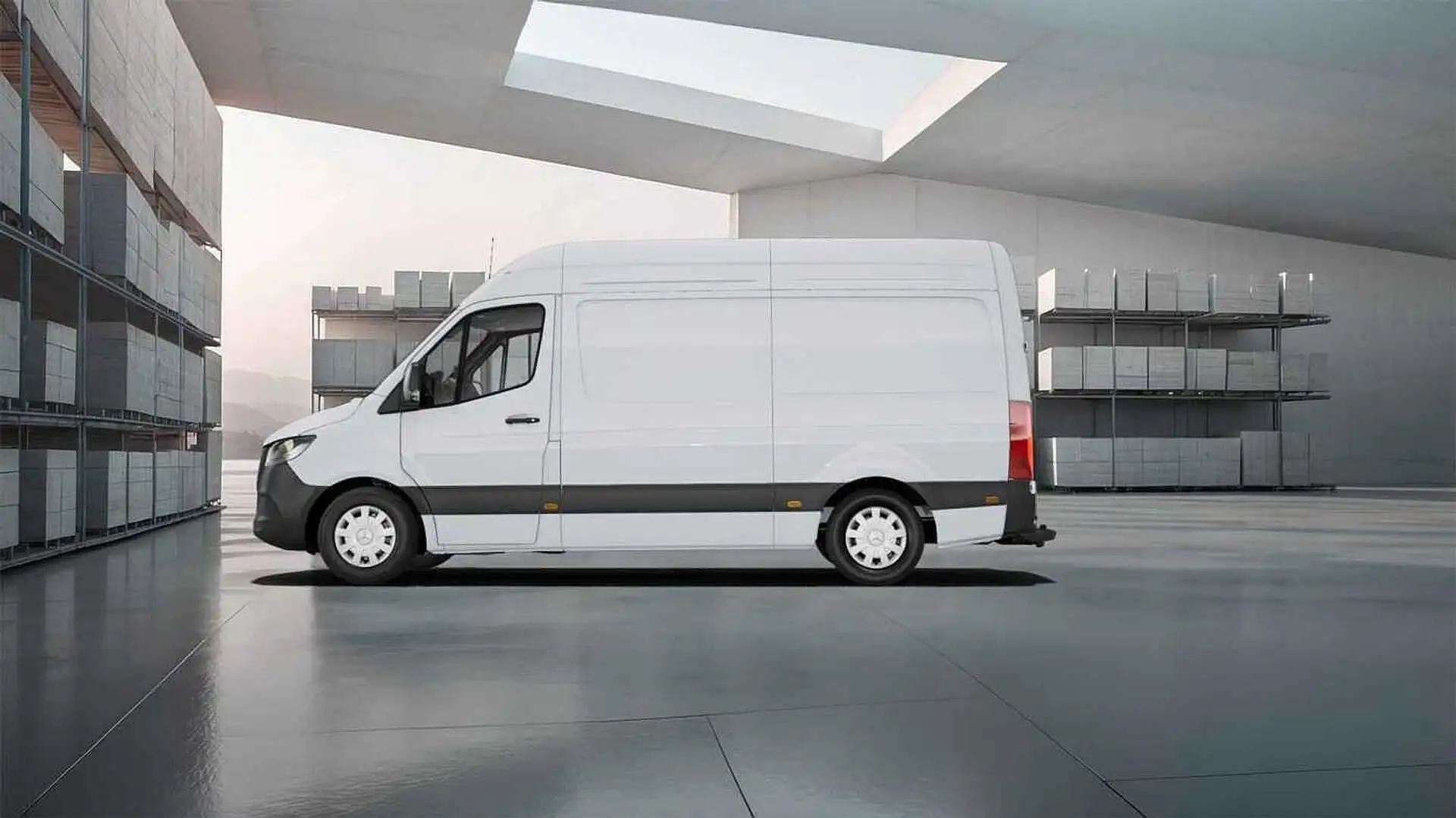 Mercedes-Benz SPRINTER 315 CDI PANEL VAN L2 RWD PRO Blanc - 2