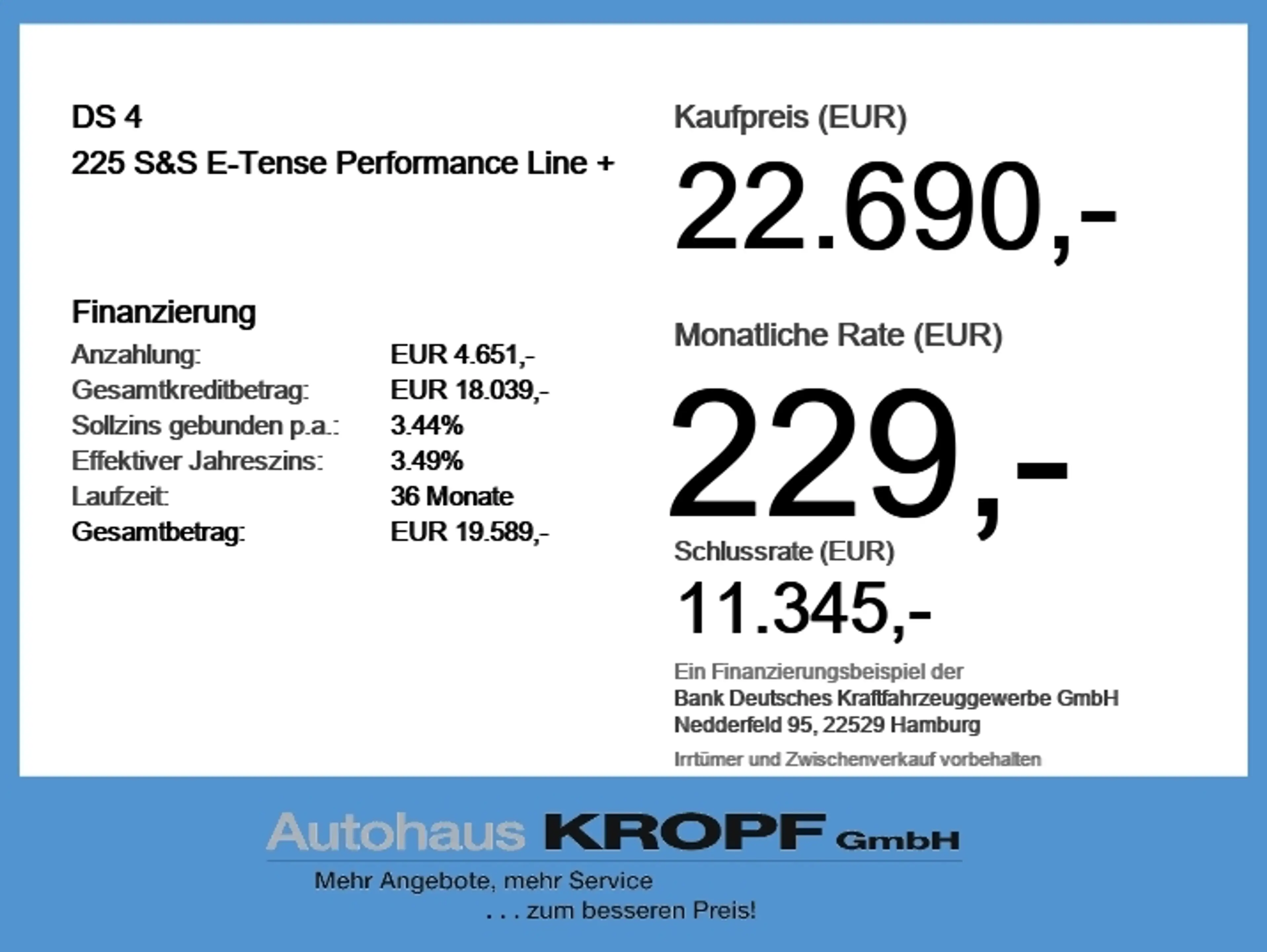 DS Automobiles DS 4 225 S&S E-Tense Performance Line + AHK+SD — photo 6