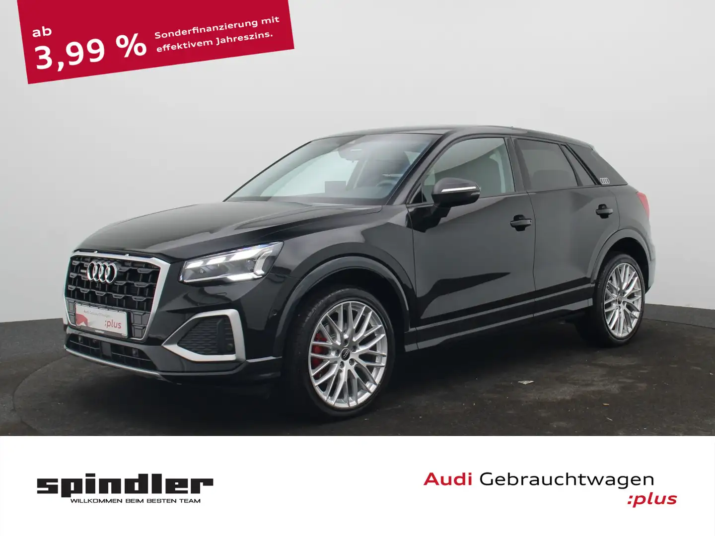 Audi Q2 advanced 40 TFSI quattro S-tronic / Pano, AHK Schwarz - 1
