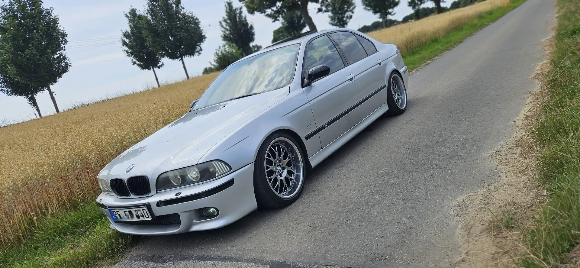 BMW 535 535i M-Technik Tüv/Au Neu Liebhaberfahrzeug Silber - 2