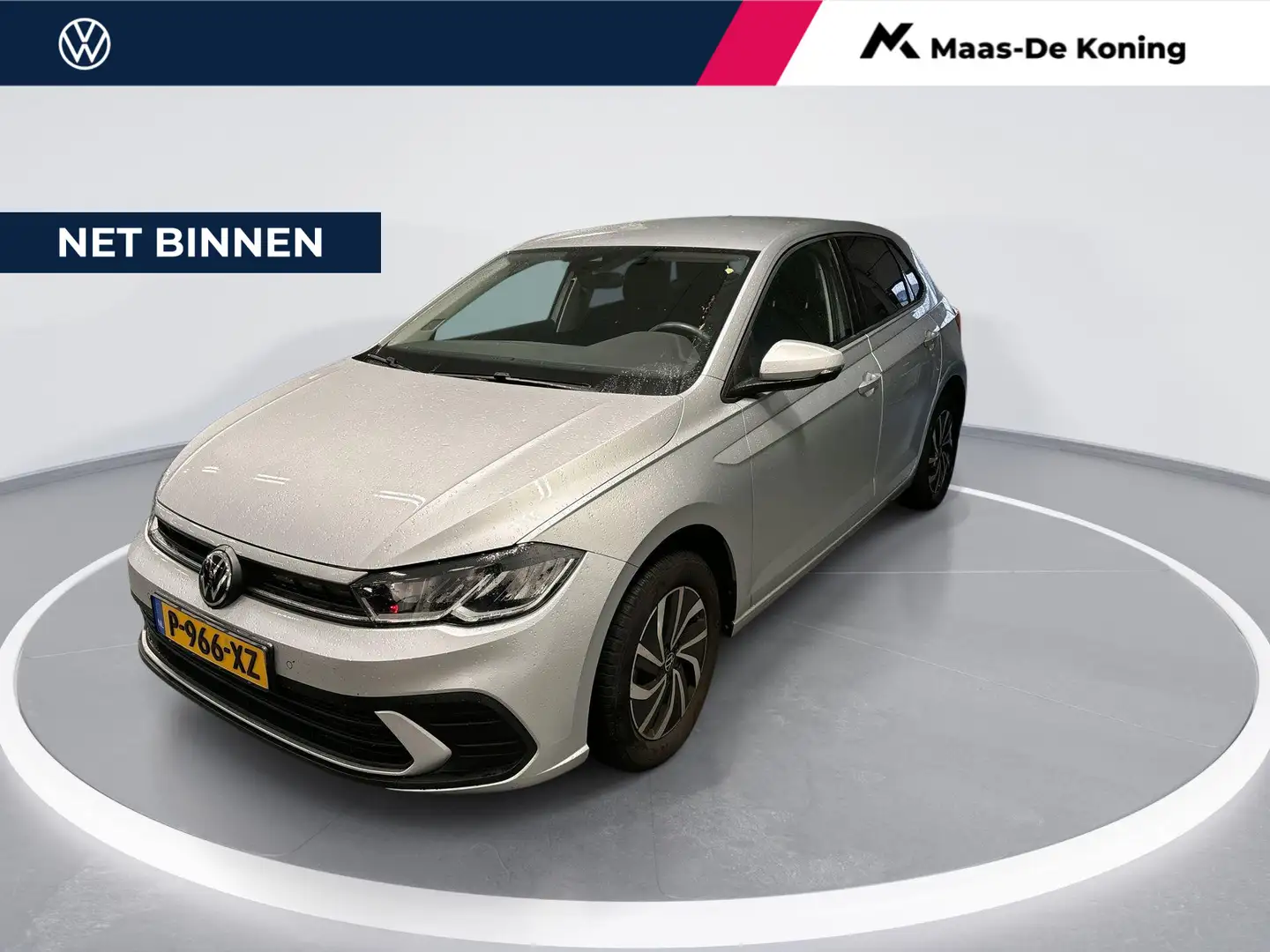 Volkswagen Polo 1.0 Tsi 95pk Life · Apple/Android Car Play · P-Sen Grijs - 1