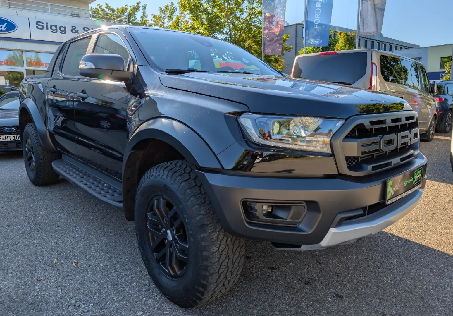Ford Ranger Raptor DOKA AHK*LED*NAVI*STANDH*SHZ*CAM Noir - 2