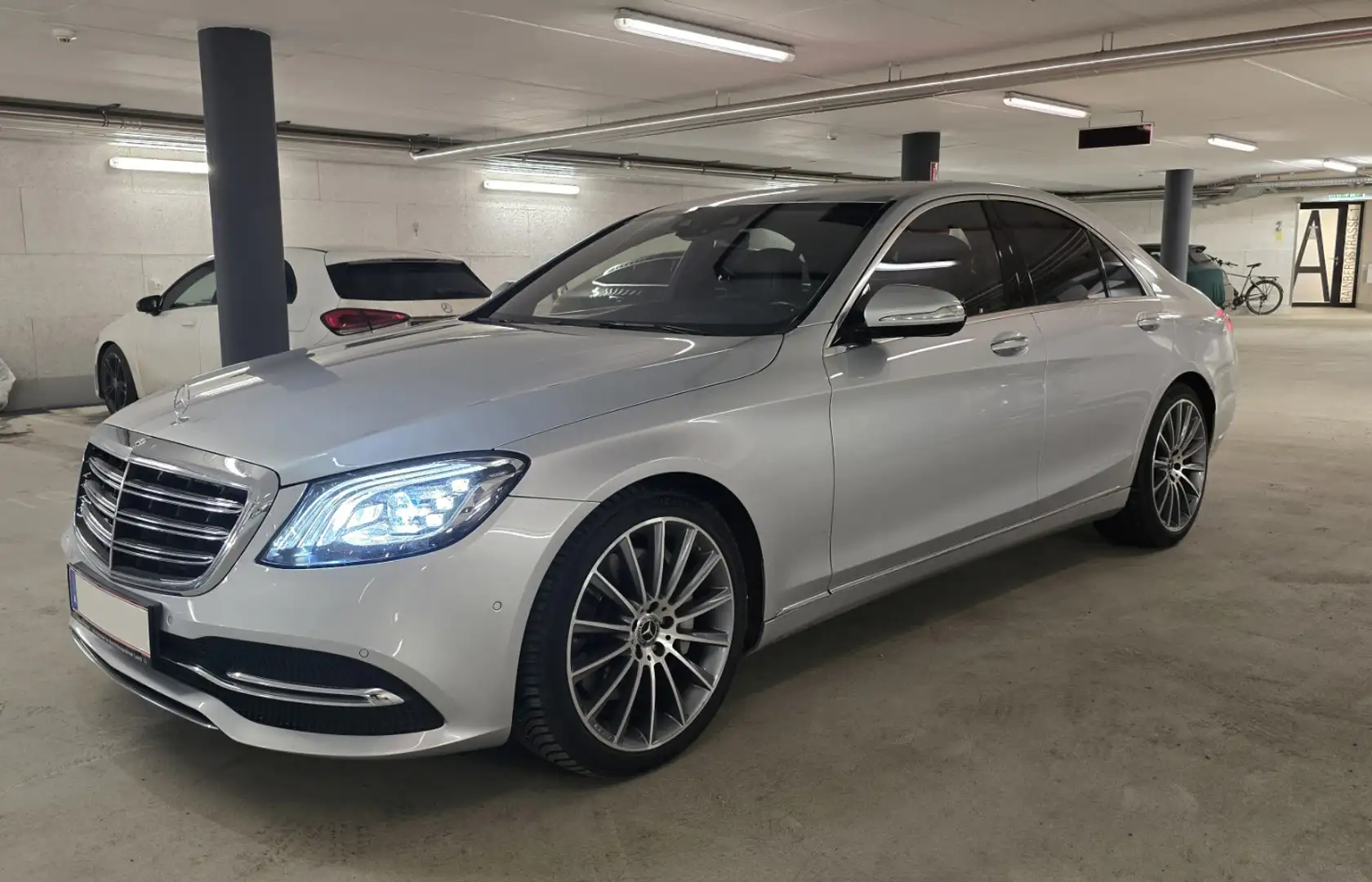Mercedes-Benz S 400 S 400 d 4MATIC Aut. Silber - 1