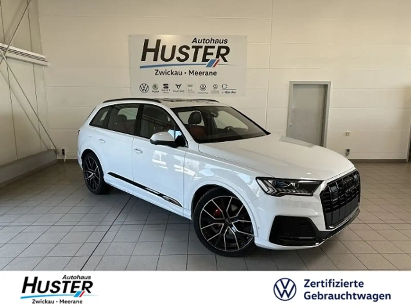Audi Q7 50 TDI quattro S line *INDIVIDUAL* Blanc - 1