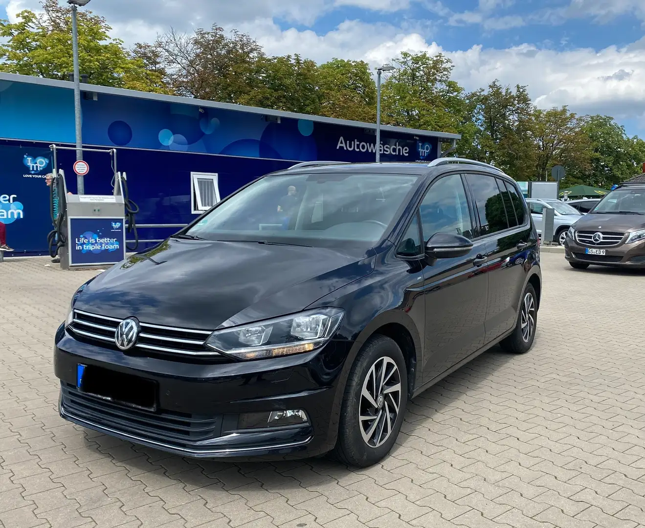 Volkswagen Touran Join 1.6 TDI Navi*7-Seats*ACC*ParkPilot,Scheckheft Noir - 1