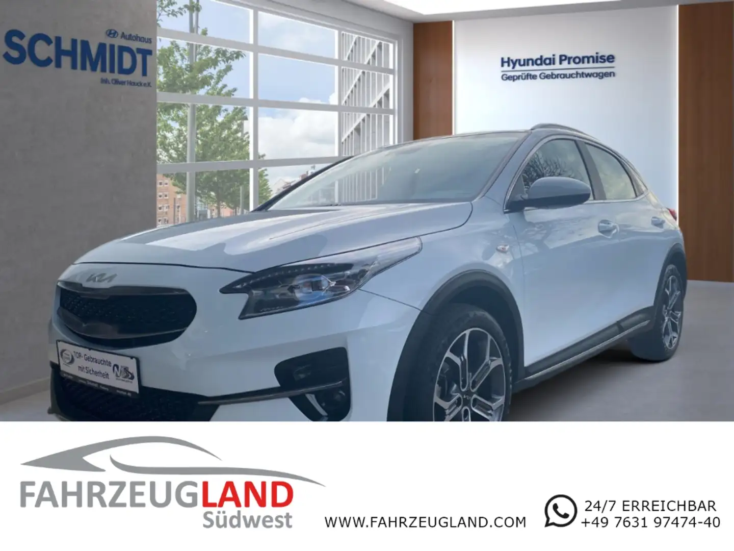 Kia XCeed Vision DCT Navi Komfortpaket LED Rückfahr Apple Ca Weiß - 1