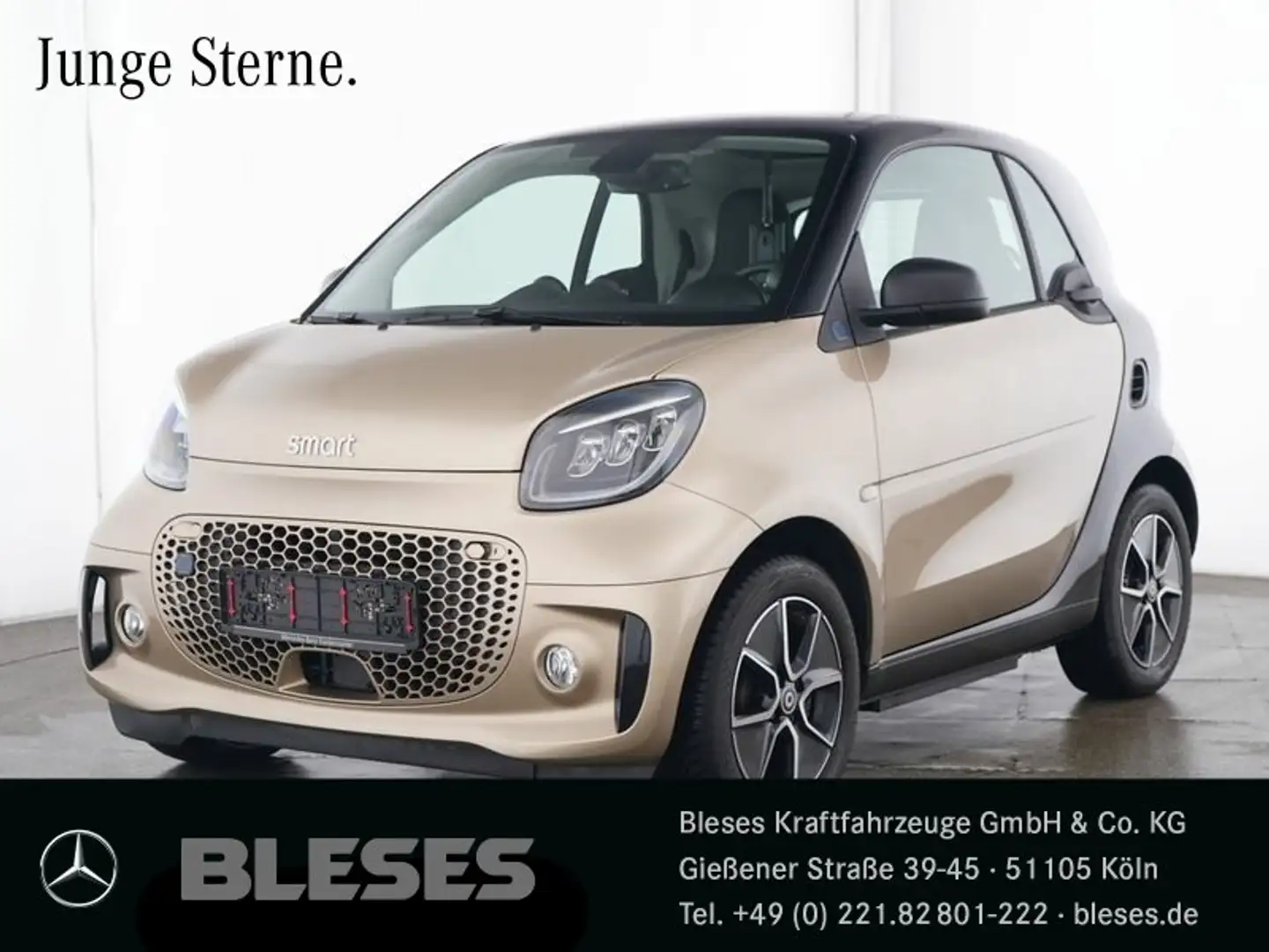 smart forTwo smart EQ fortwo Exclusive Plus+22kW+Kamera+Winter Beige - 1