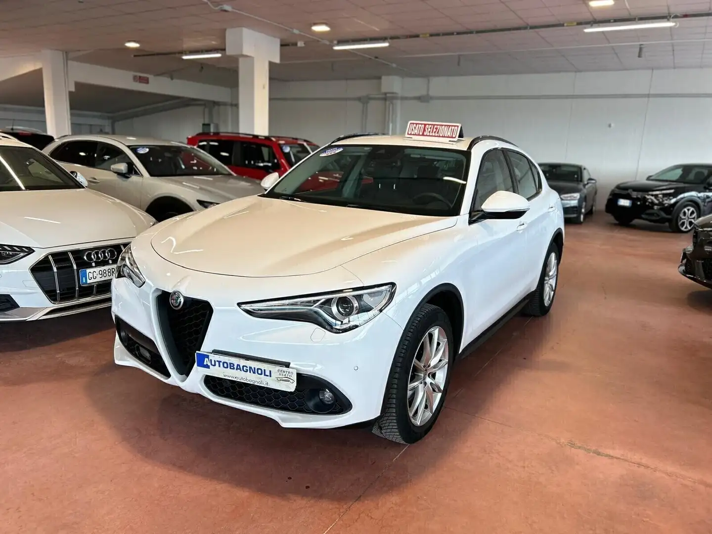 Alfa Romeo Stelvio EXECUTIVE 2.2 Turbodiesel AT8 Q4 SPOTICAR Bianco - 1