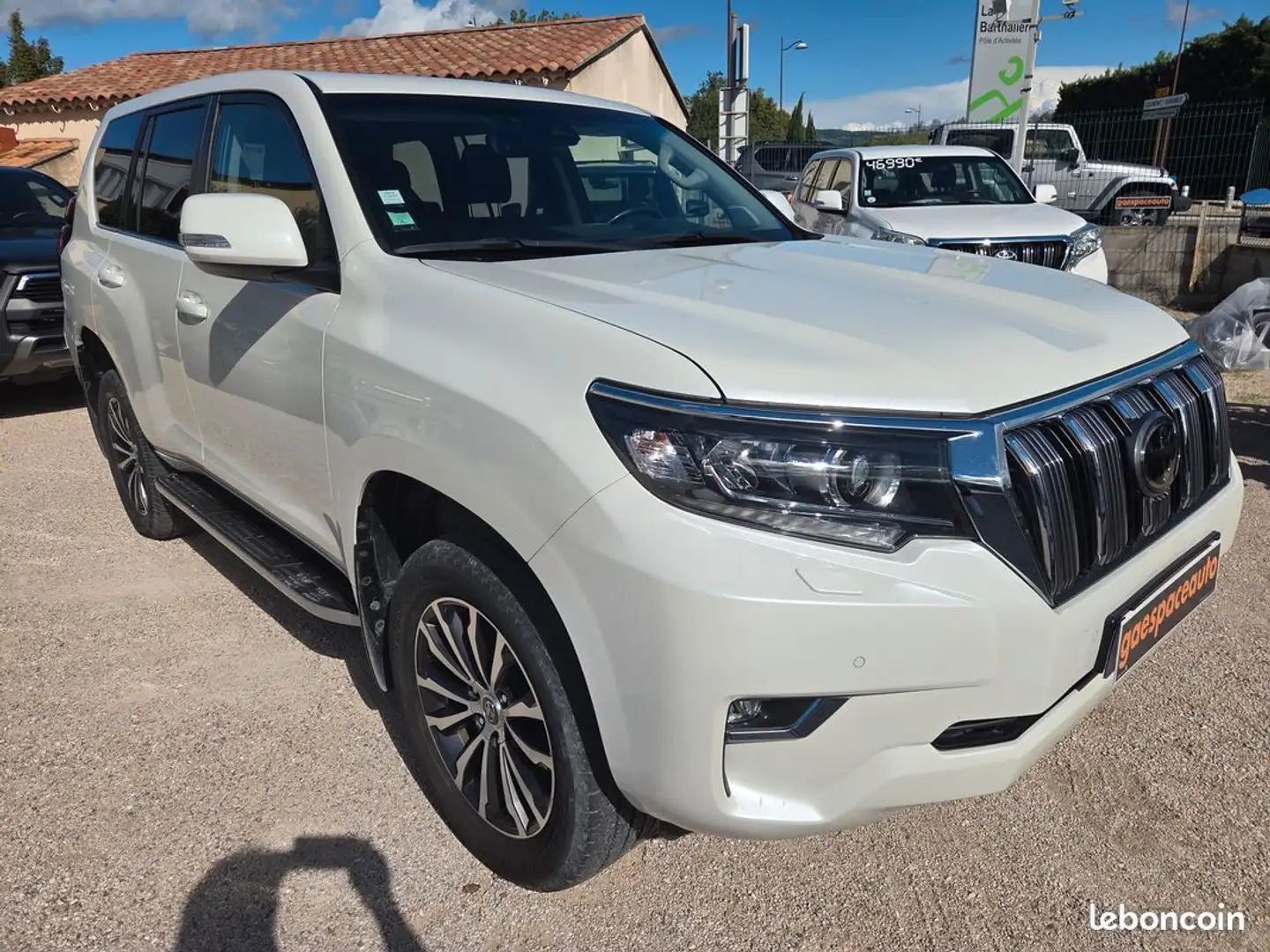 Toyota Land Cruiser Totota lounge bva 204cv tva recup Blanc - 1