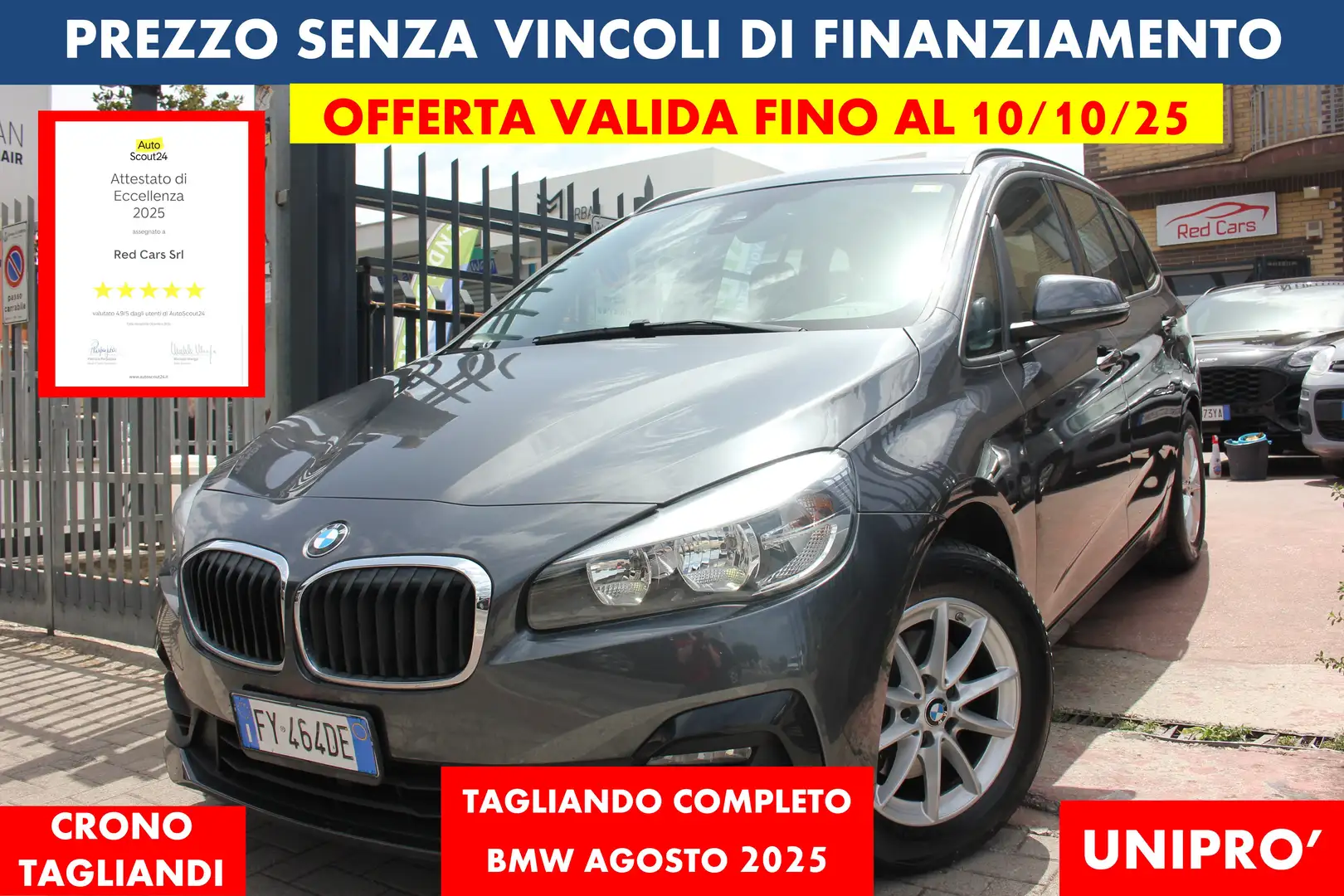 BMW 216 UNIPRO' *PREZZO VERO* CRONO TAGLIANDI Grau - 1