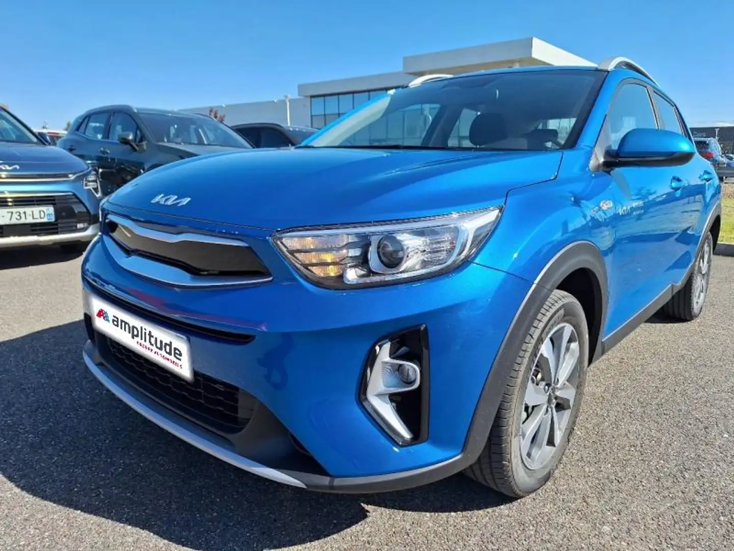 Kia Stonic 1.0 T-GDi 100ch Active DCT7 Bleu - 1