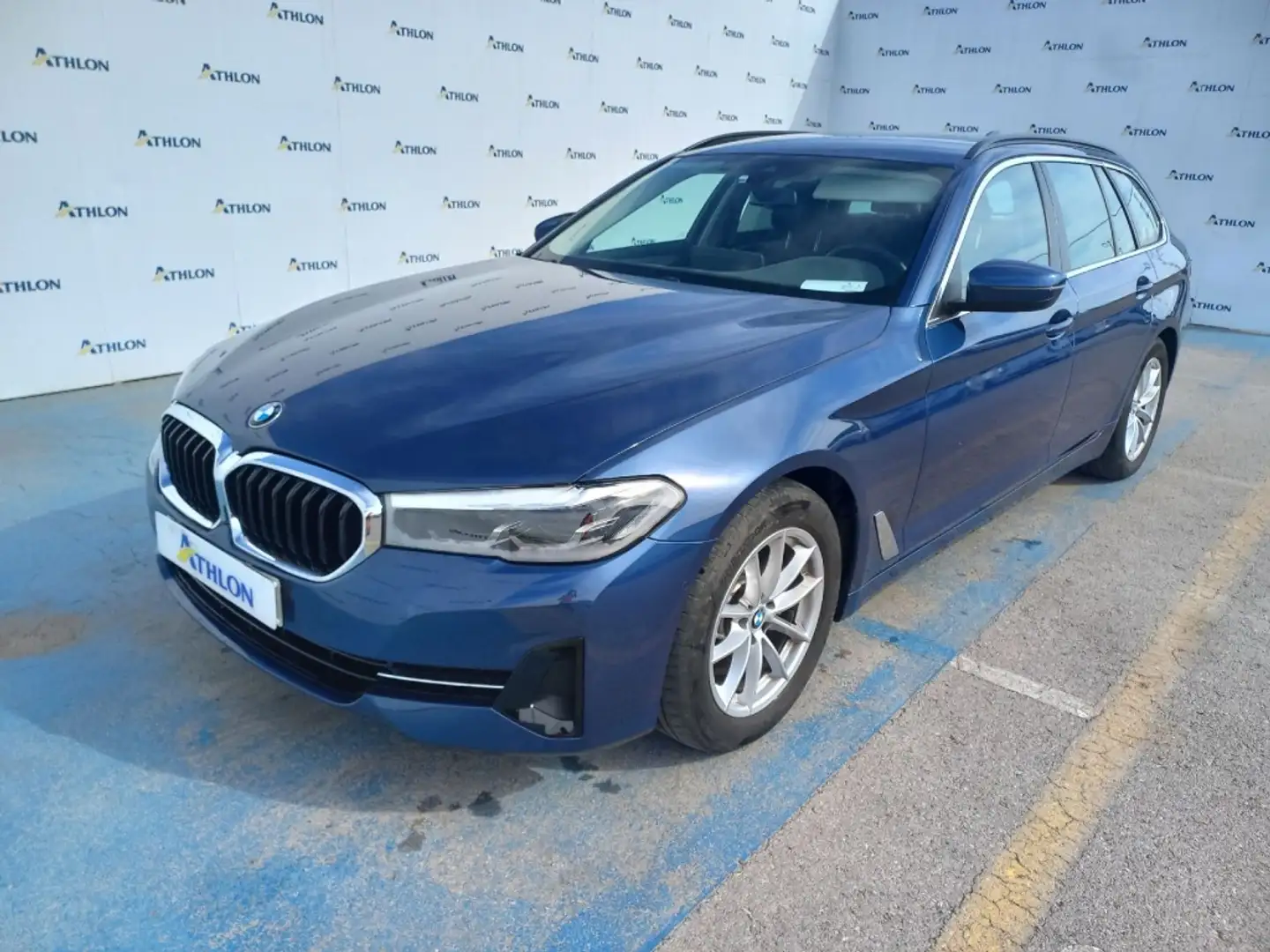 BMW 520 520dA Touring xDrive Azul - 1