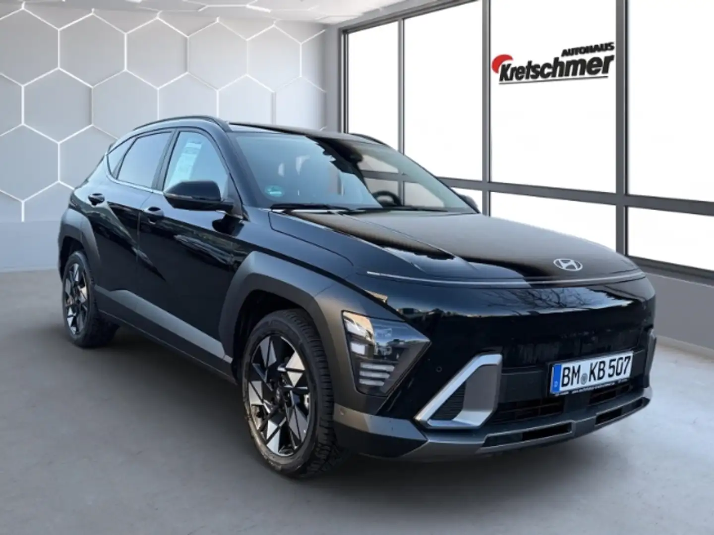 Hyundai KONA Trend Hybrid 2WD DCT *Licht+Assis. Paket*el. Heckk Schwarz - 2
