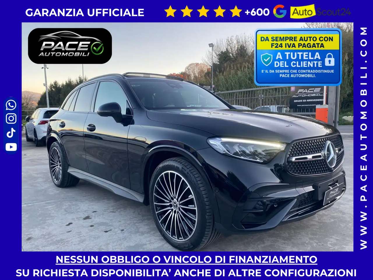Mercedes-Benz GLC 300 4M PREMIUM AMG SPORT TETTO LED NAVI KAMERA 20" USB
