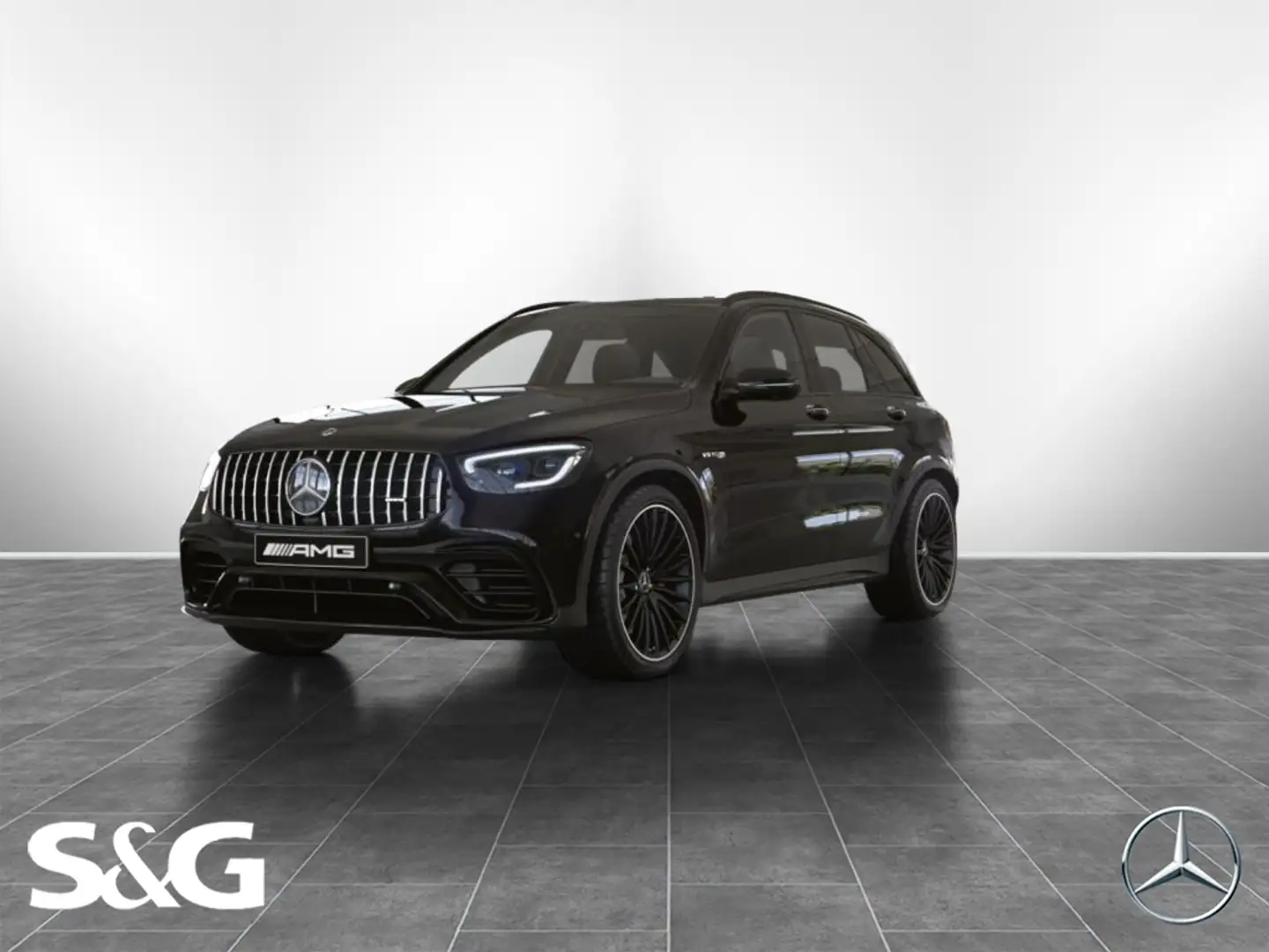 Mercedes-Benz GLC 63 AMG S 4M+ DISTRONIC+HEADUP+PANO+MEMORY Schwarz - 1