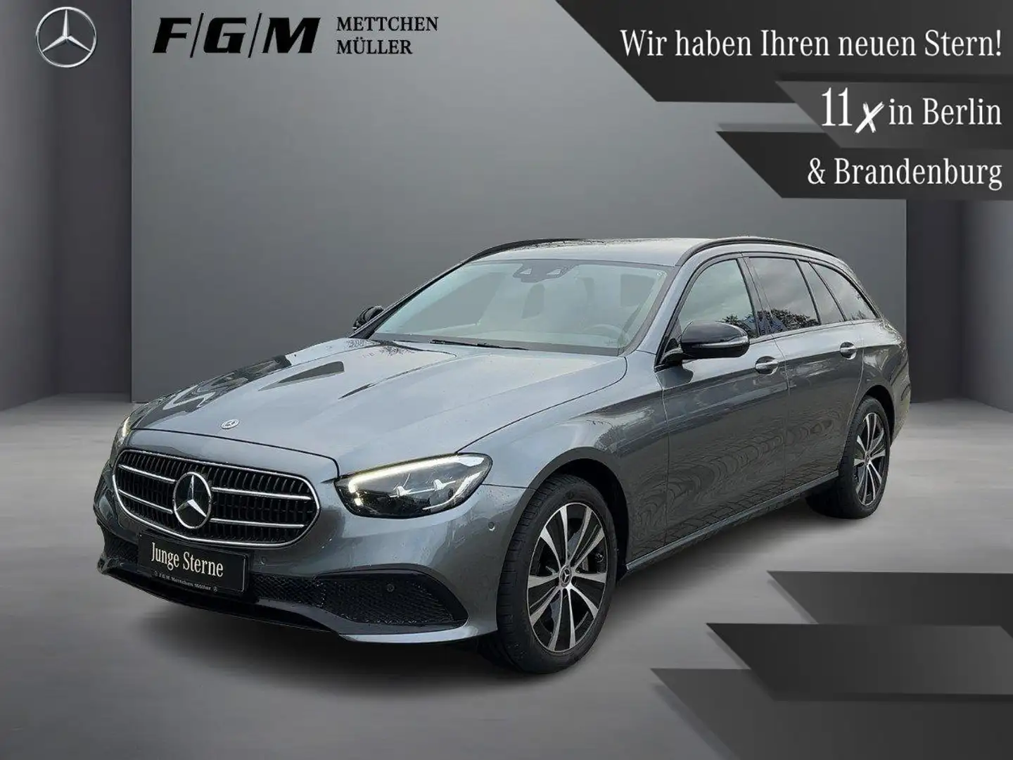 Mercedes-Benz E 300 de 4M T Avantgarde HeadUp|TWA|Night|Sitzhz Grau - 1