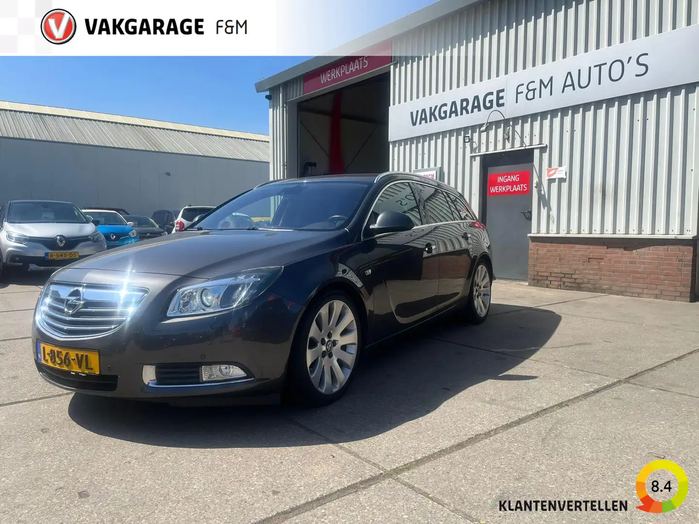 Opel Insignia Sports Tourer 2.8 T Cosmo 4x4 bomvol 260pk Grey - 1