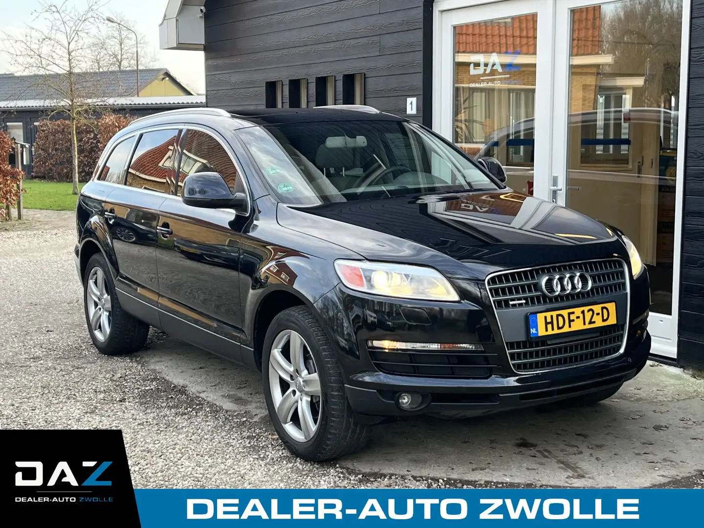 Audi Q7 3.6 FSI quattro Pro Line 5+2 Ecc/Leer/Navi/Pano/Lm Schwarz - 1
