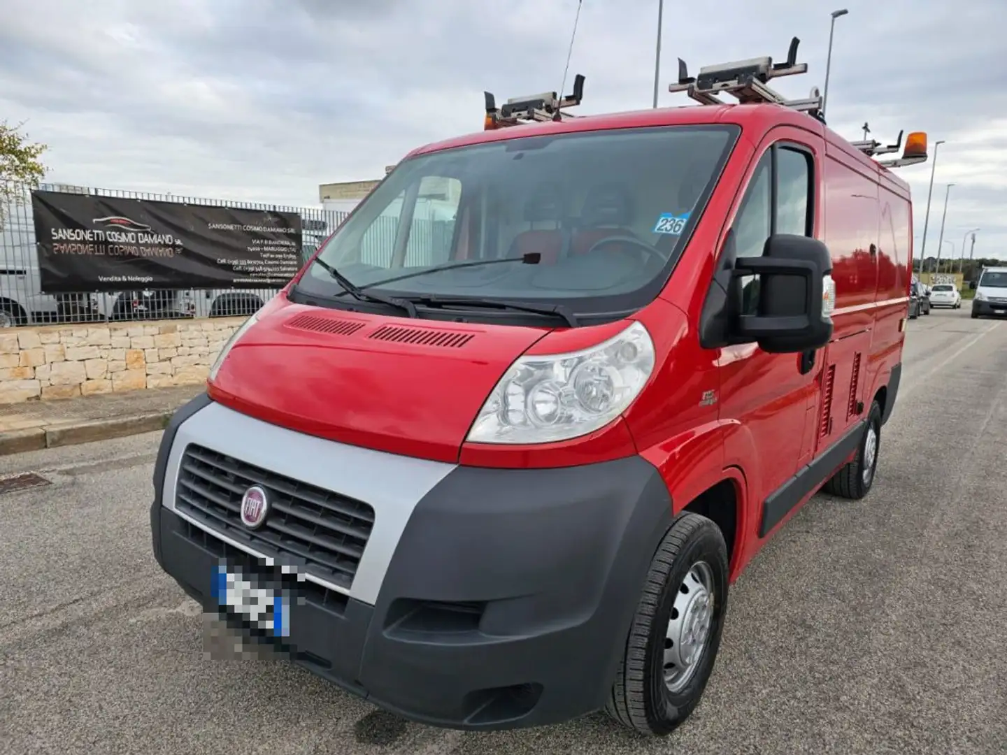 Fiat Ducato 33 2.0 MJT PC-TN OFFICINA MOBILE EX TELECOM Rojo - 1