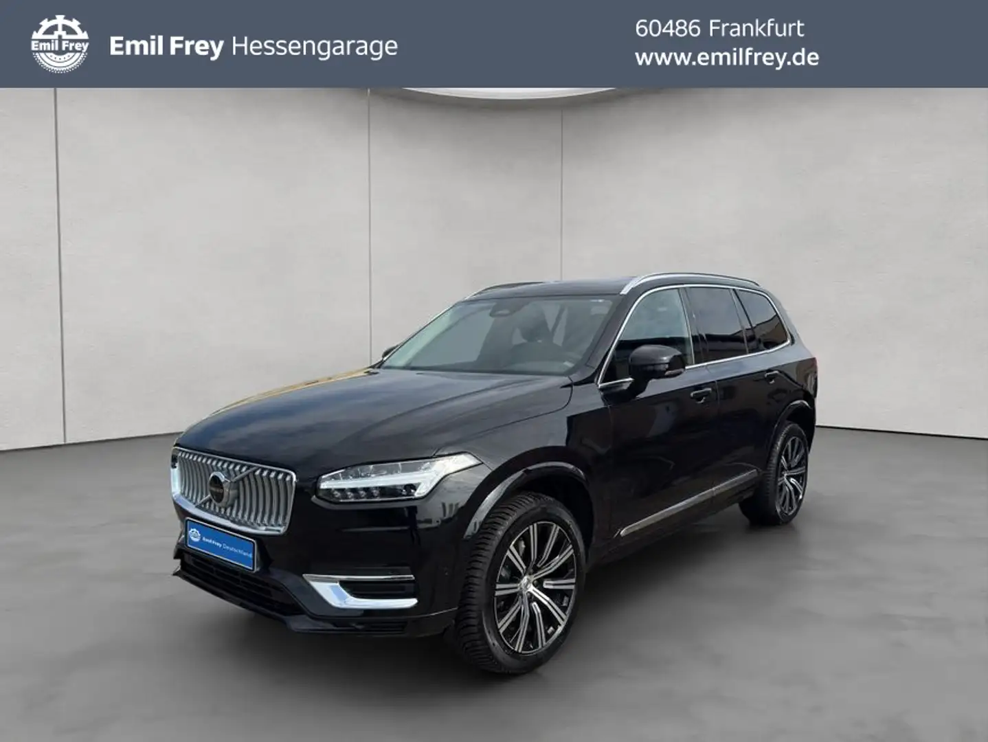 Volvo XC90 XC90 B5 AWD Plus-Bright 7S Glasd Standh 360° AHK Schwarz - 1