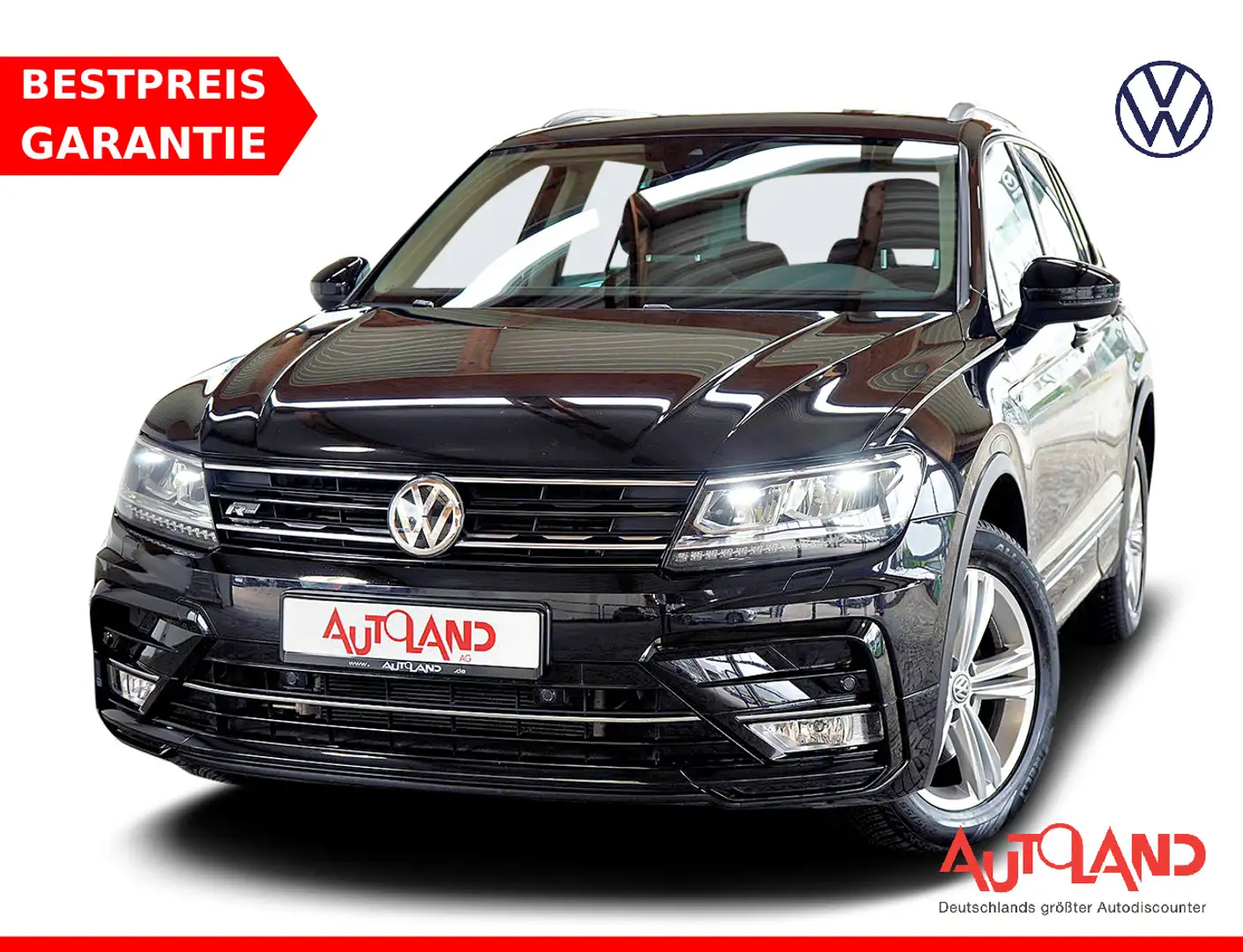 Volkswagen Tiguan 2.0 TSI 4Motion Panorama Standheizung AHK Schwarz - 1