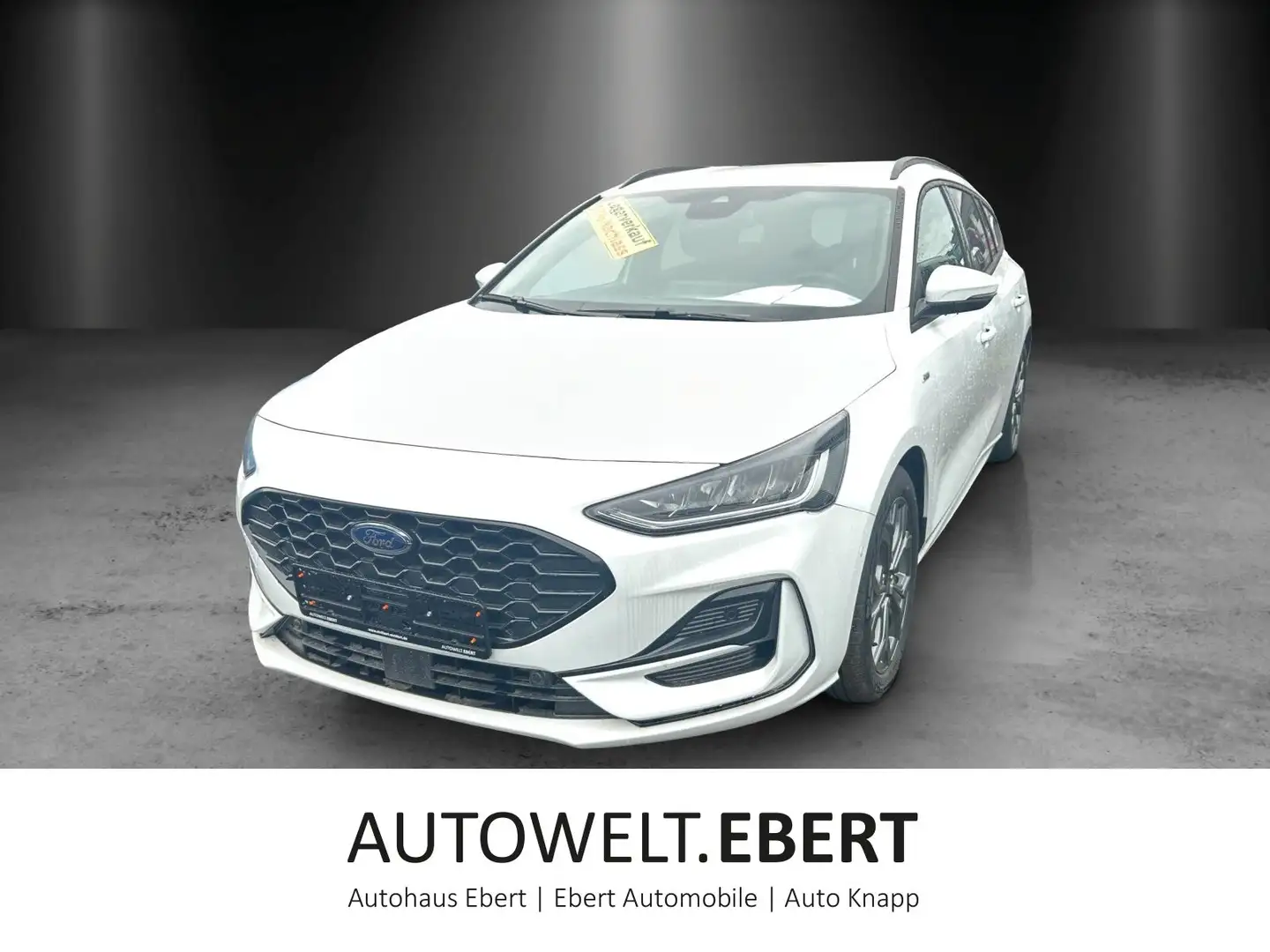 Ford Focus Turnier 1,0 Ecoboost ST-Line Wit - 1