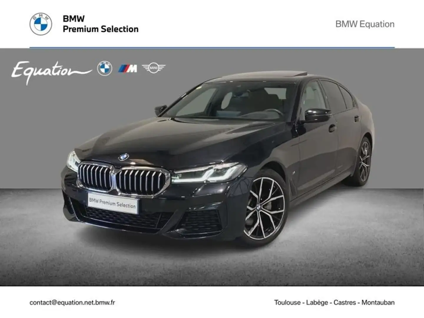 BMW 520 520dA xDrive 190ch M Sport Steptronic Nero - 1