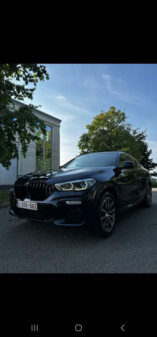 BMW X6 X6 40d 340pk fuul option  toujour sous garentie Bleu - 2