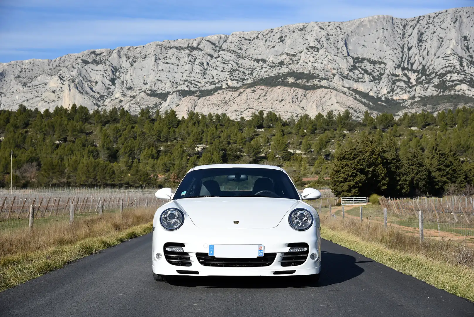 Porsche 911 Coupe 3.8i Turbo S PDK Blanc - 1