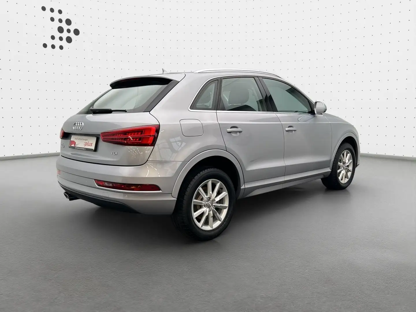 Audi Q3 2.0 TDI Sport S tro*LED*Navi+*AHK*APS*KLIMA*S Silber - 2