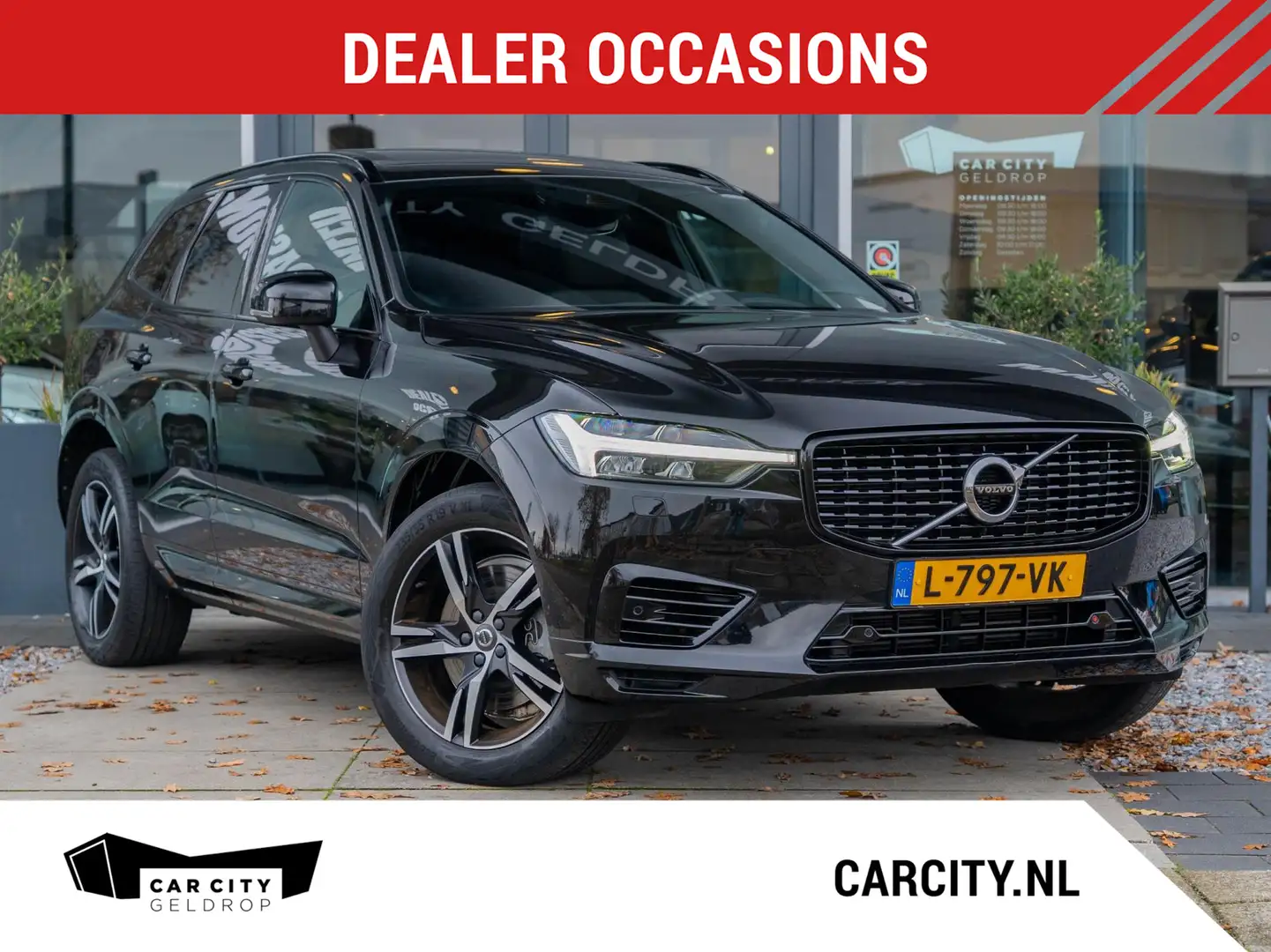 Volvo XC60 2.0 Recharge T6 AWD R-Design / Pano / Memory / Tre Zwart - 1