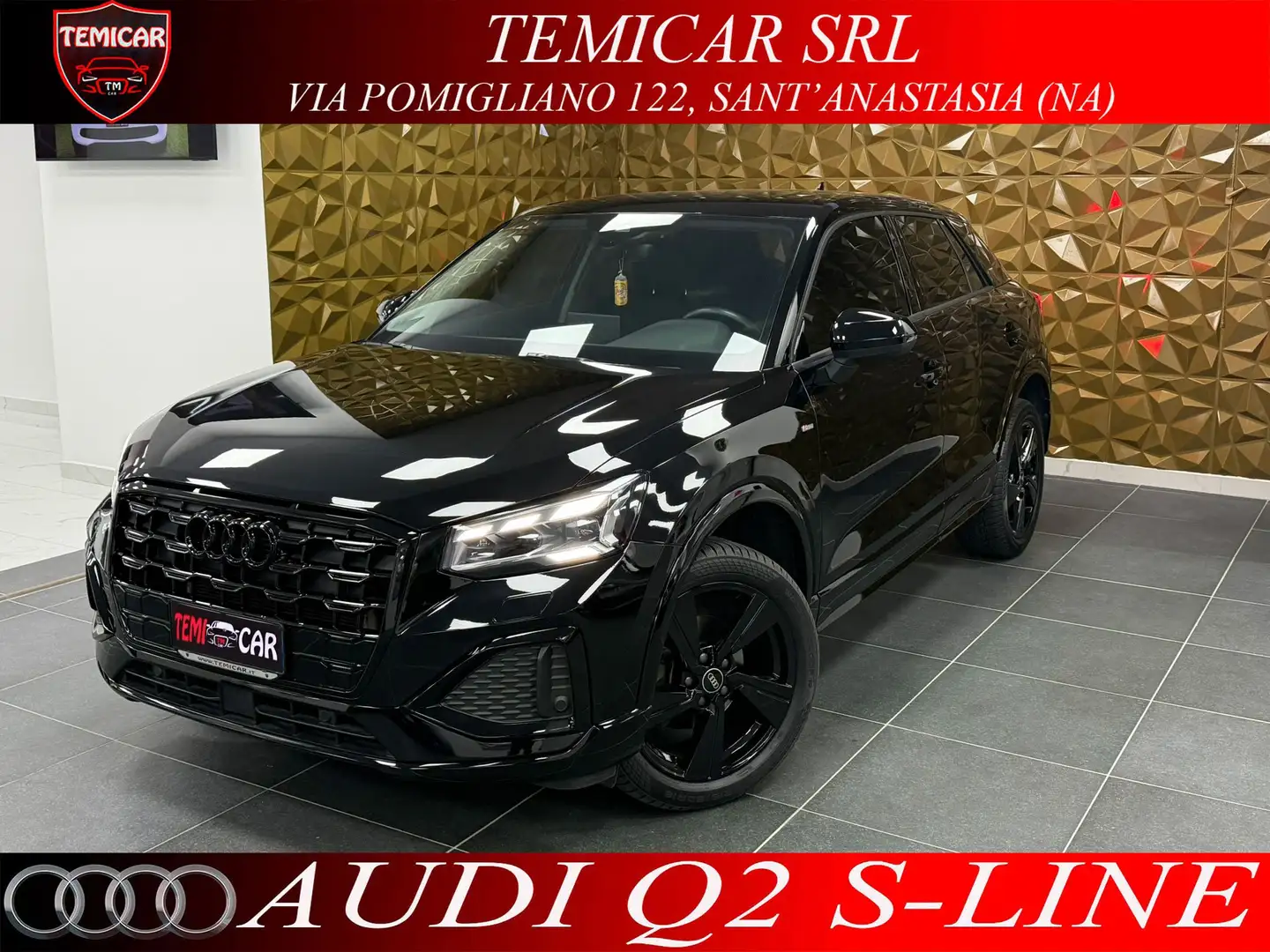 Audi Q2 Q2 I 2021 30 2.0 TDI Identit Black s-tronic s-line Nero - 1