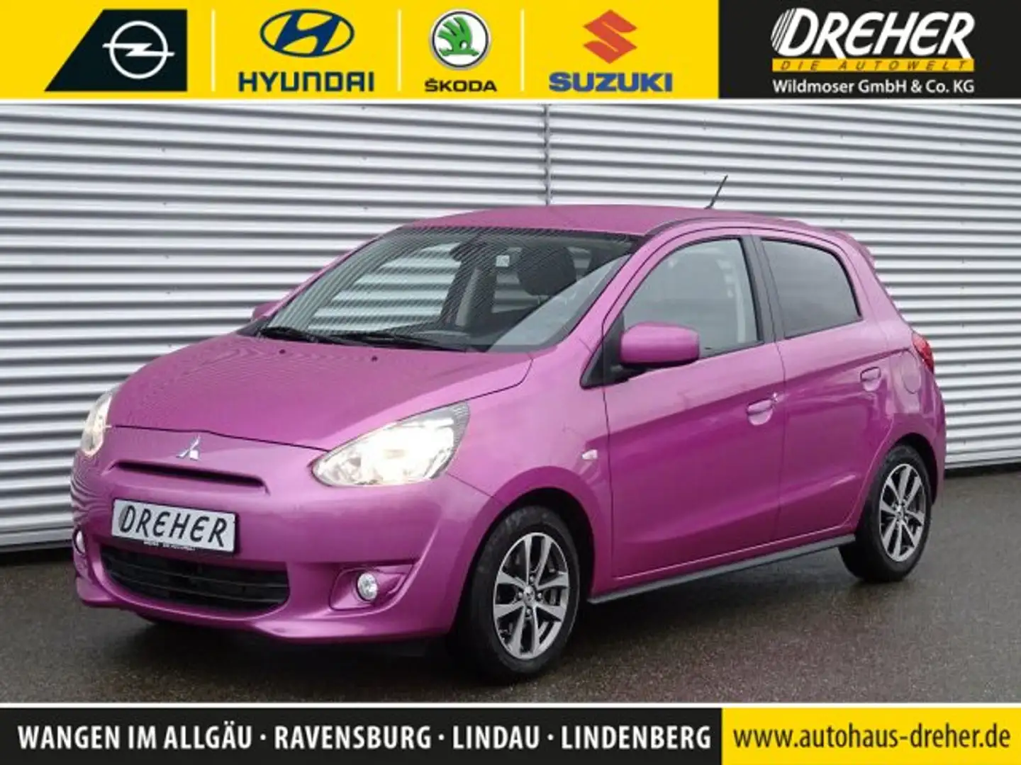 Mitsubishi Space Star Space Star 1.2 Diamant Edition+ Klima/Sitzhzg. Violett - 1