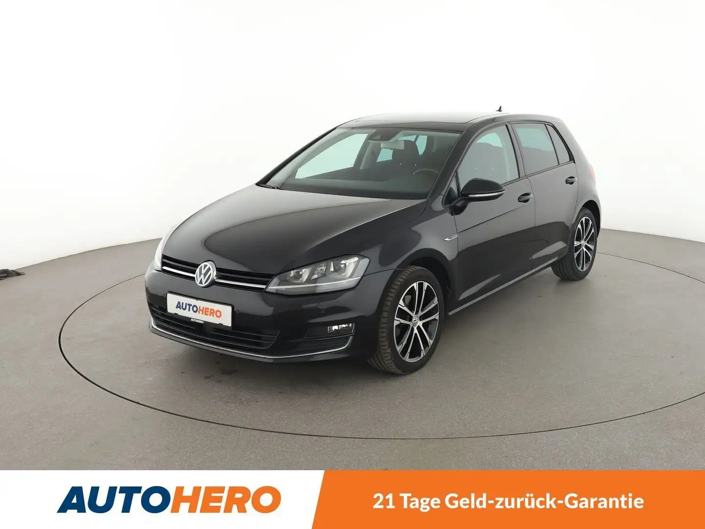 Volkswagen Golf 2.0 TDI Lounge BMT Aut.*NAVI*XENON*ACC* Schwarz - 1