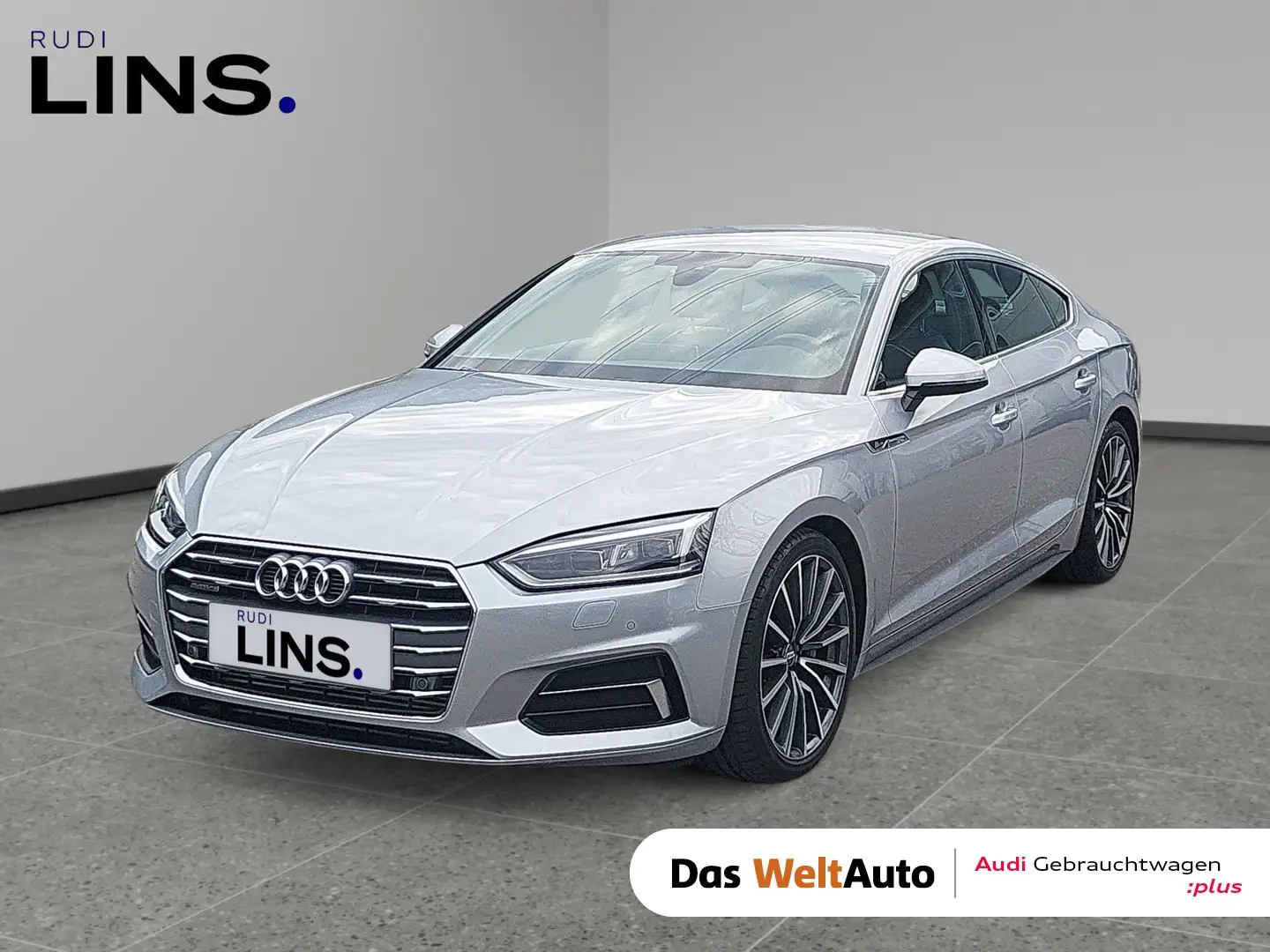Audi A5 45 TDI quattro Sport Silber - 1