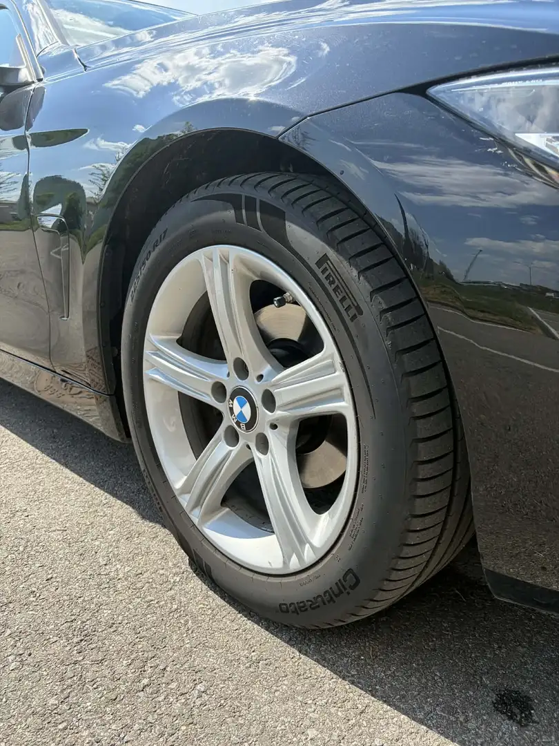 BMW 418 418d Gran Coupe Aut. Advantage Schwarz - 2