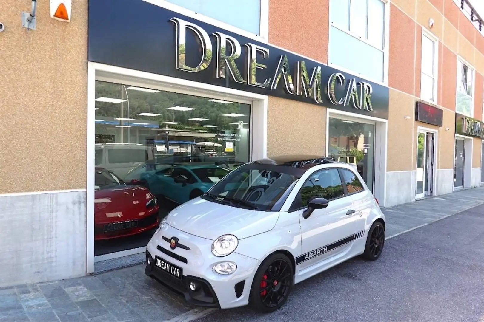 Abarth 595 Competizione 1.4 Turbo T-Jet STAGE1-SABELT CARBONIO-TETTUCCIO Grau - 1