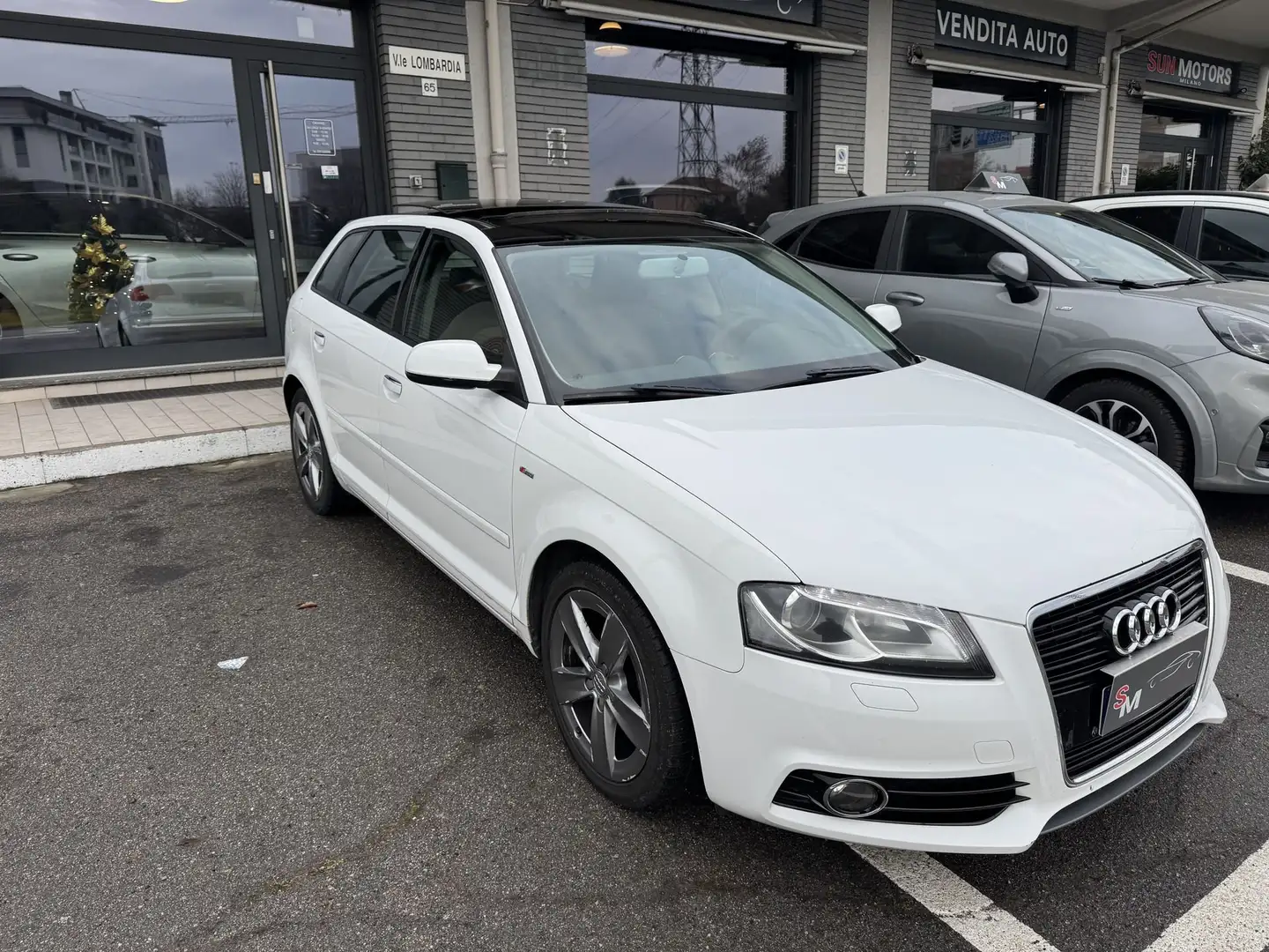 Audi A3 S-Line Blanc - 2