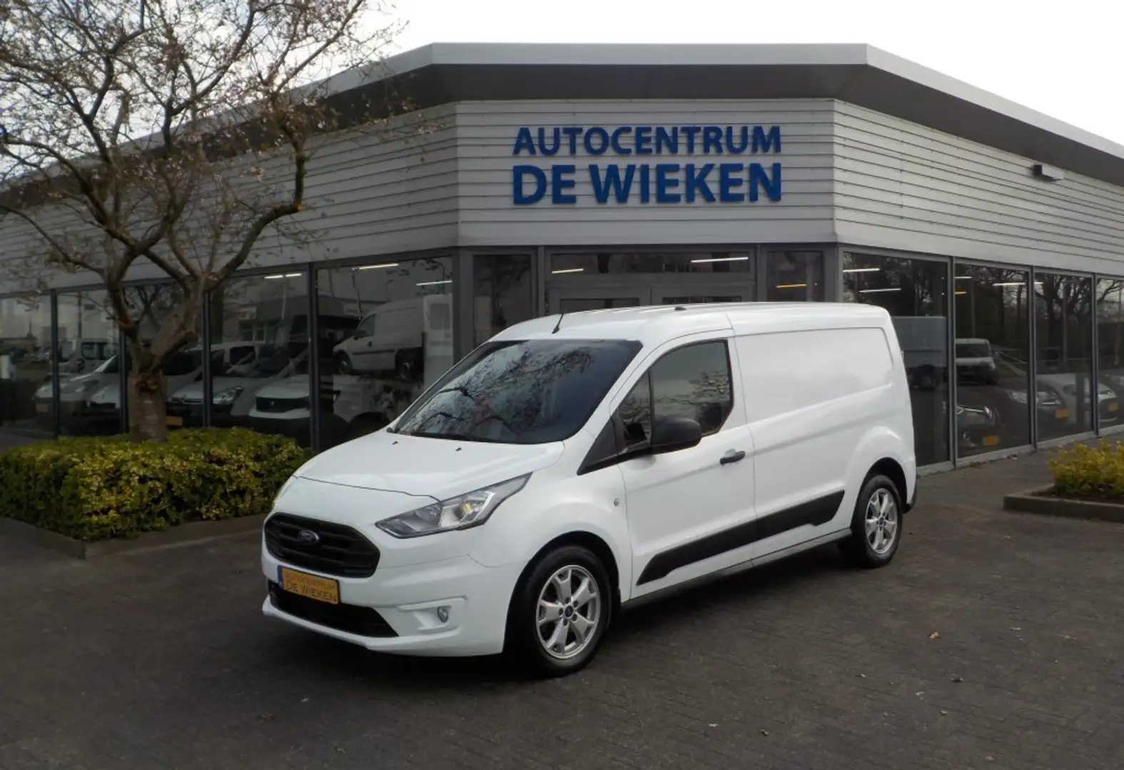 Ford Transit Connect 1.0 ECOBOOST BENZINE L2 (VERLENGD) MARGE AIRCO CRU Blanc - 1