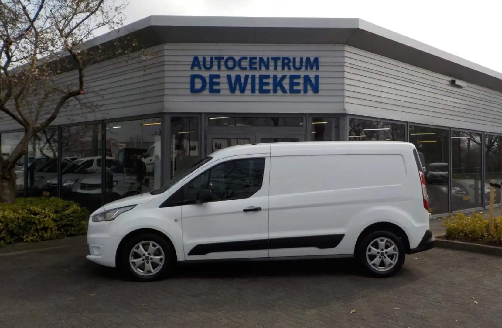 Ford Transit Connect 1.0 ECOBOOST BENZINE L2 (VERLENGD) MARGE AIRCO CRU Blanc - 2