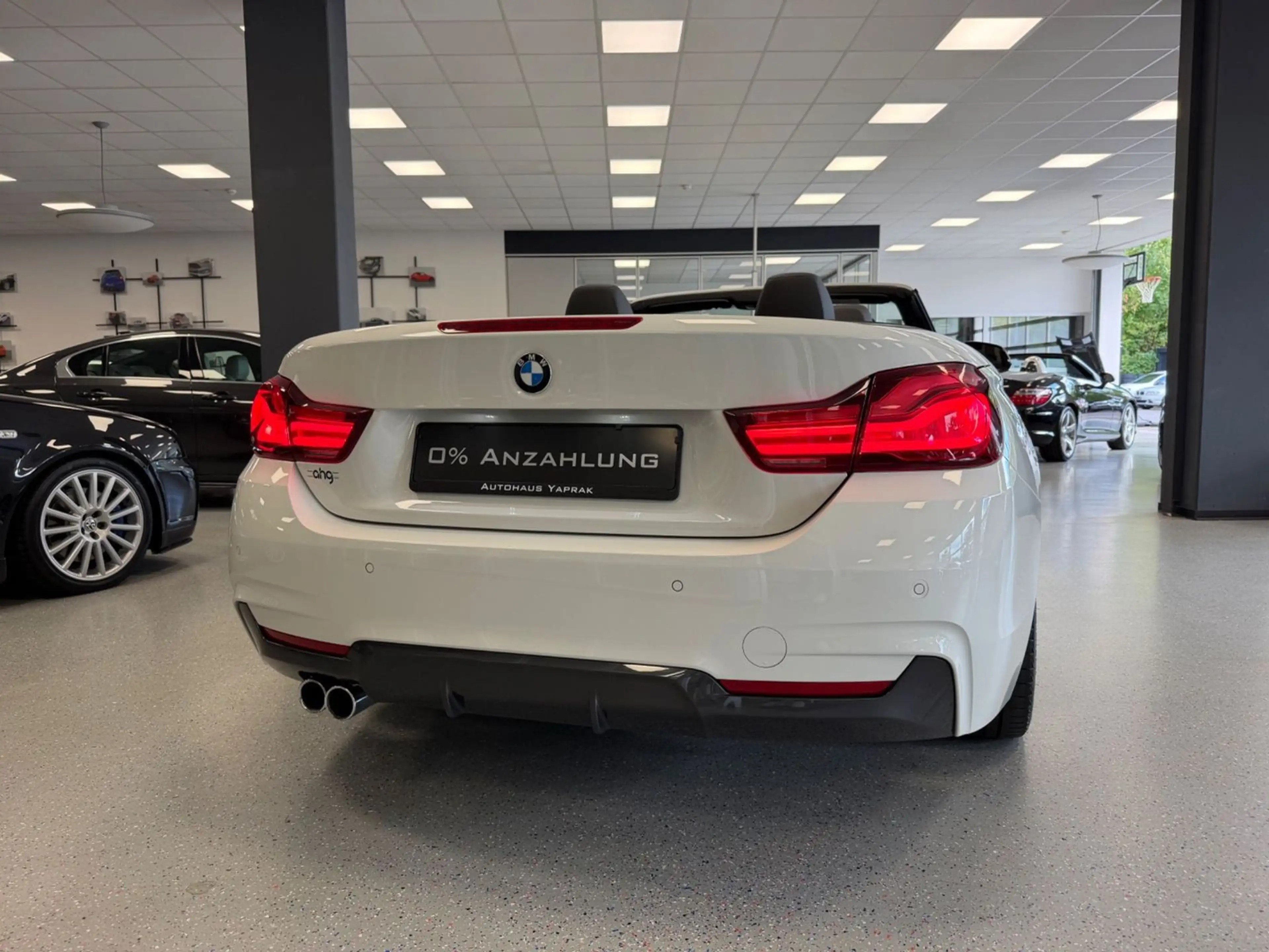 BMW 420 d Cabrio|Aut.|M-Sport|H/K|Navi|Leder|Garan. — photo 13