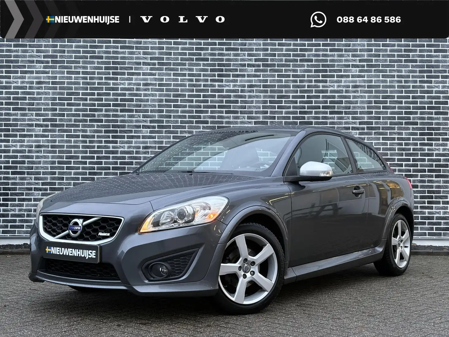 Volvo C30 2.0 R-Edition Volledig Volvo dealeronderhouden! Grijs - 1