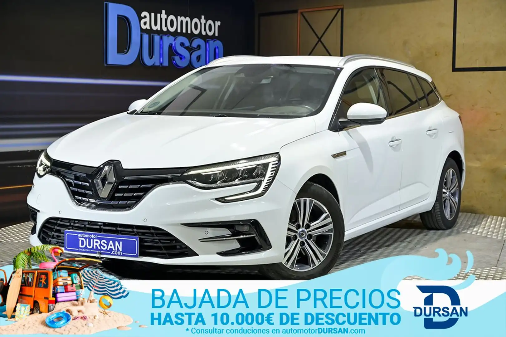 Renault Megane S.T. Zen ETECH Hibrido ench. 117kW Blanco - 1