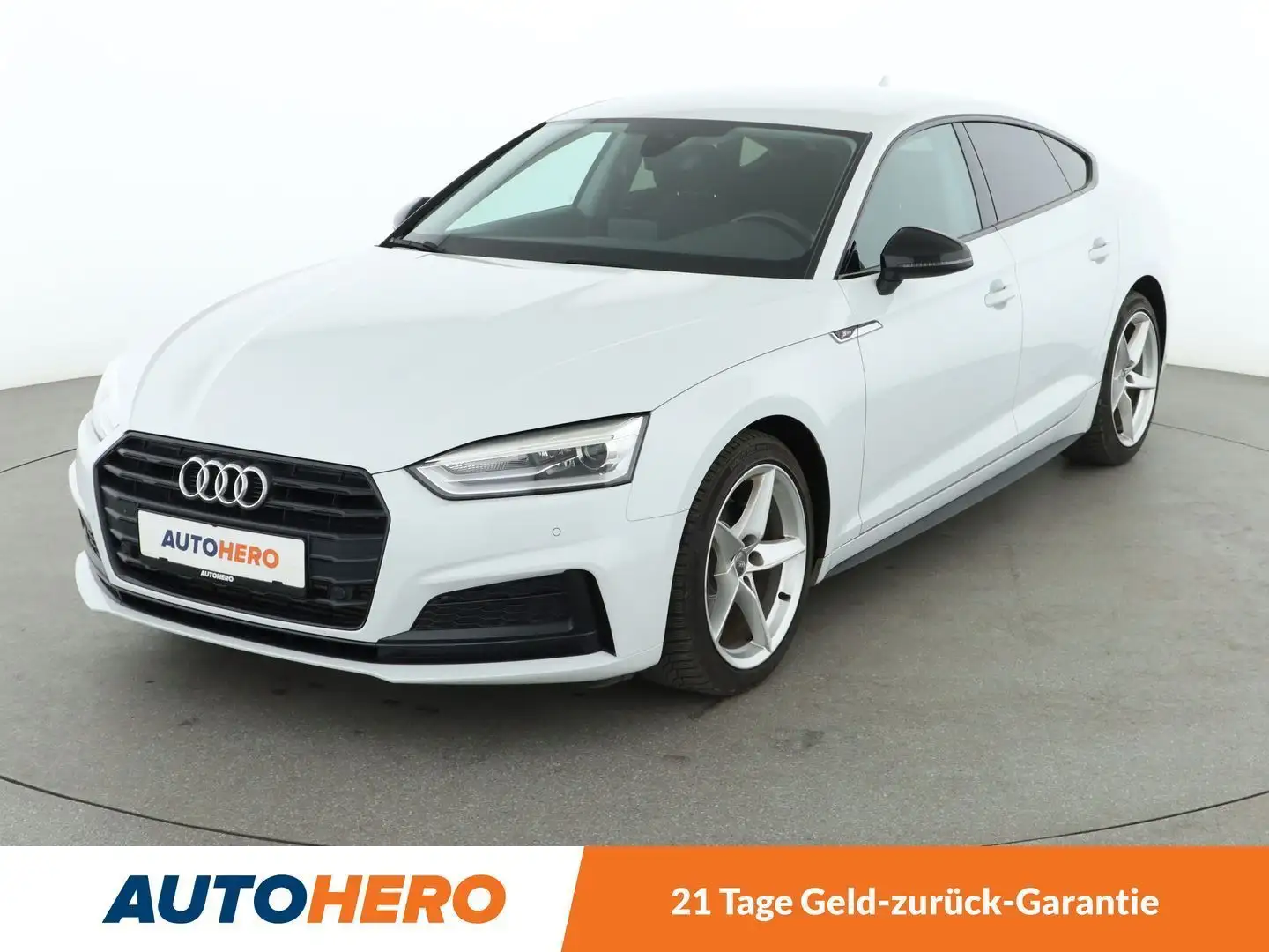 Audi A5 2.0 TFSI Sport Aut.*S-LINE*NAVI* Weiß - 1